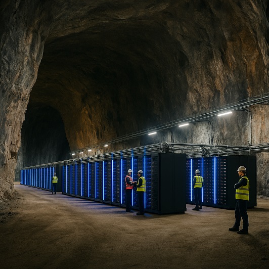 Sustainability-In-Tech : Europe’s First Underground Mine Data Centre
