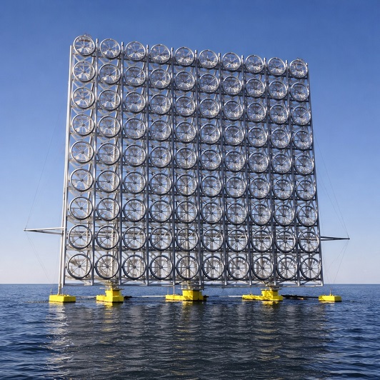 Sustainability-in-Tech : Wind Turbine Wall Promises Three Times More Offshore Power