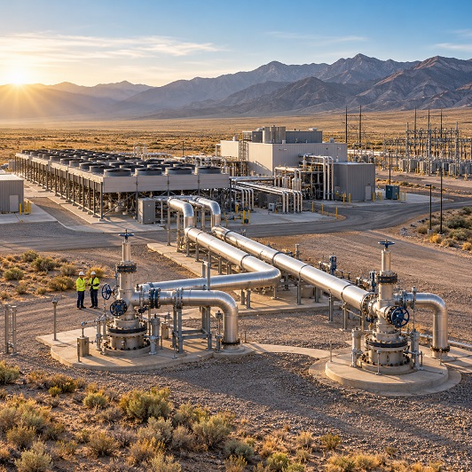Sustainability-In-Tech : Geothermal Plant Delivers Power After 23-Month Build