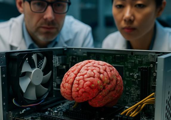 News : Lab-Grown Human Brains Power 'Wetware'