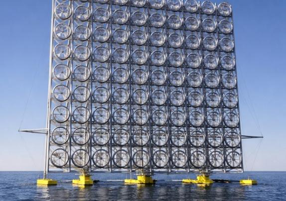 Sustainability-in-Tech : Wind Turbine Wall Promises Three Times More Offshore Power