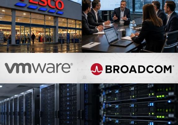 Company Check : Tesco Is Moving 40,000 Servers Off VMware And Suing Broadcom