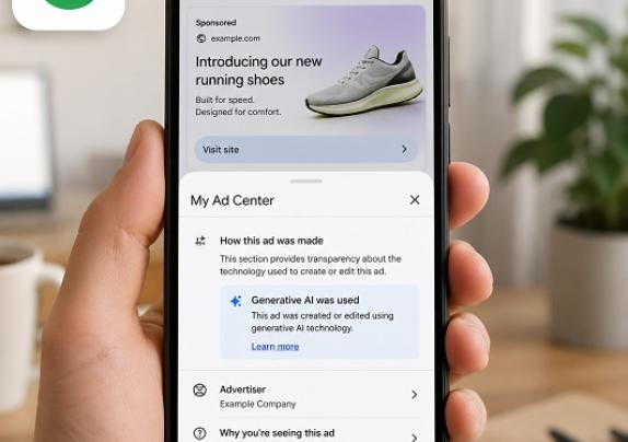Tech News : Google Now Labels AI-Made Ads