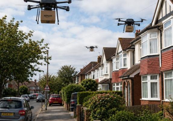 Tech News : Amazon Expands Drone Delivery Sixfold