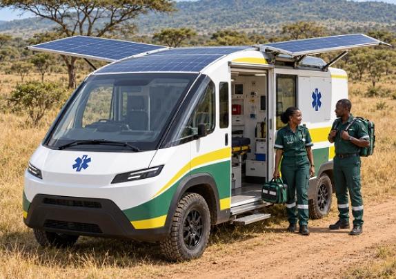 Sustainability-In-Tech : Solar Ambulance Passes Kenya Test