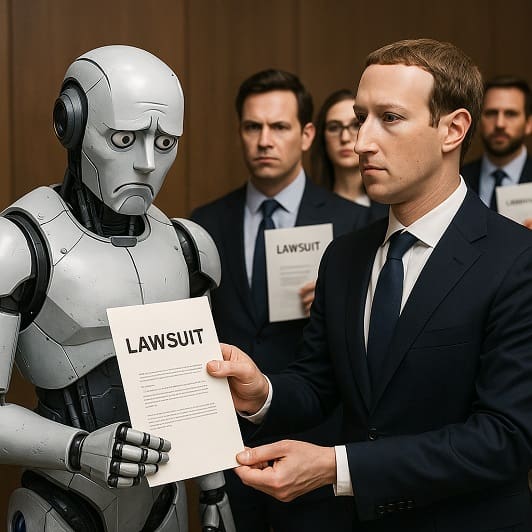 Tech News : Meta and Hollywood Giants Sue AI Firms