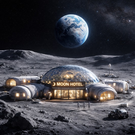 Tech News : Hotels on the Moon by the Early 2030s