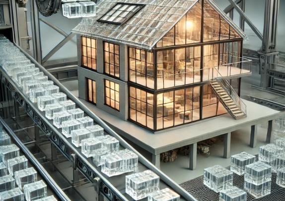 Sustainability-in-Tech : 3D Printed Glass Blocks For Constructing Buildings