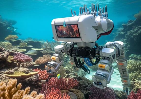 Sustainability-in-Tech : 'Cobots' To Restore Reefs