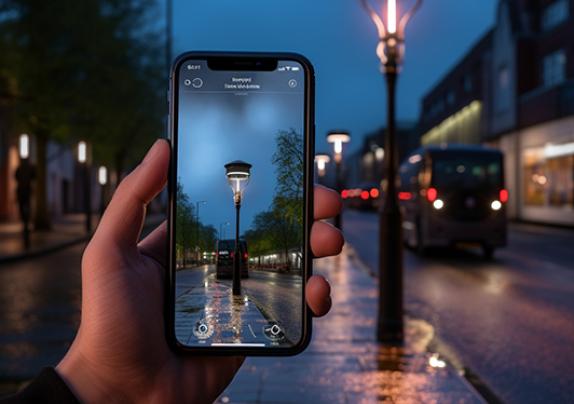 Sustainability-in-Tech : Smart 5G Street Lamps Trial Smart Street Lights